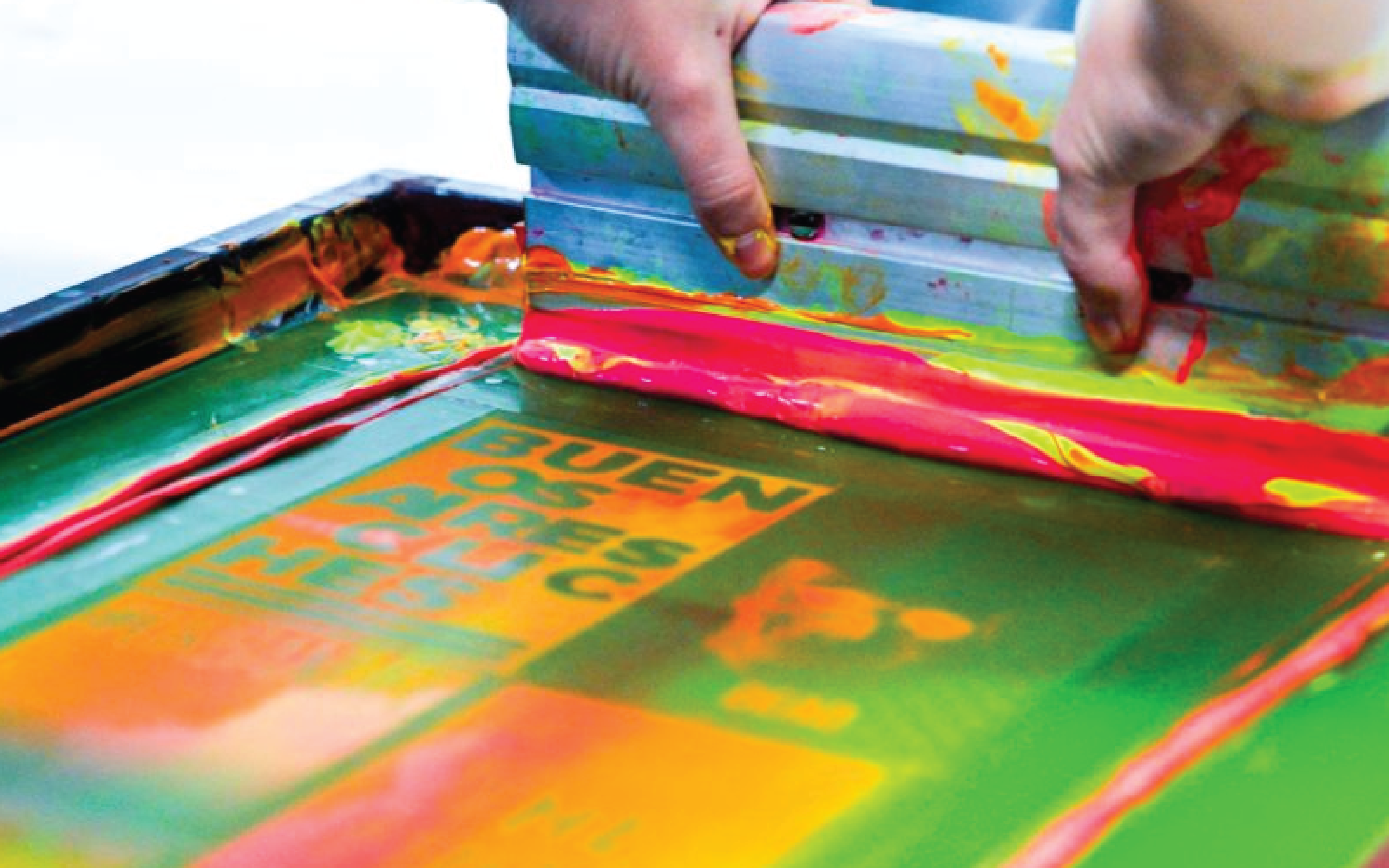 Impresión en serigrafía